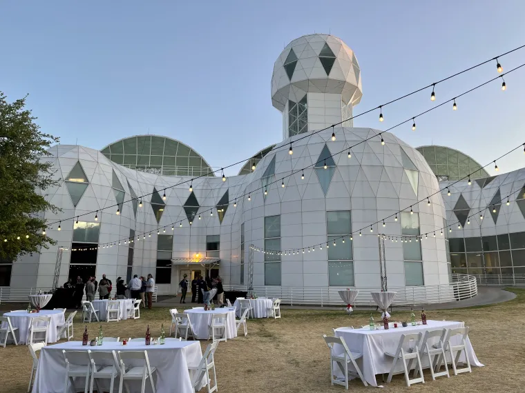 The Biosphere 2 infrastructure, located in Oracle in southern Arizona